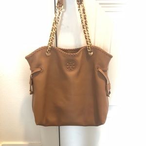 Authenic Tory Burch Marion slouchy Tote